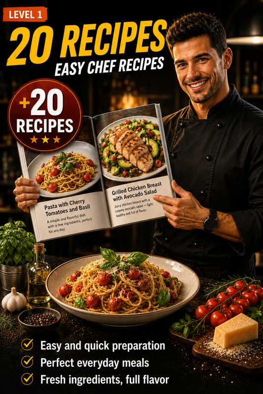 Level 1 – 20 Recipes: Easy Chef Recipes