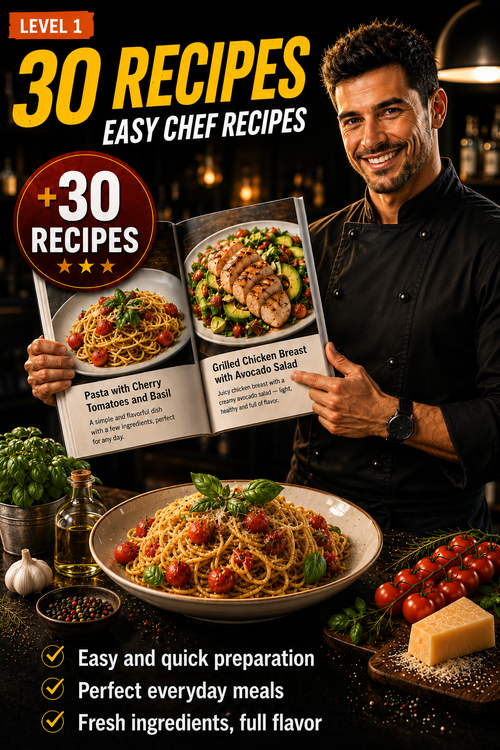 Level 3 – 30 Recipes: Easy Chef Recipes
