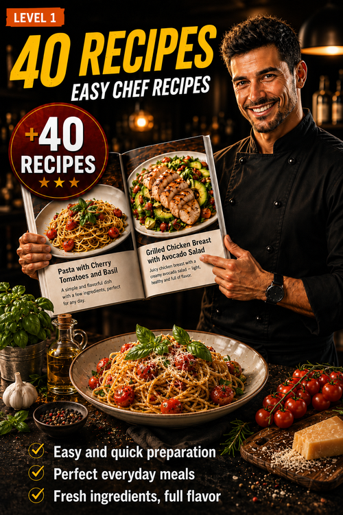 Level 4 – 40 Recipes: Easy Chef Recipes