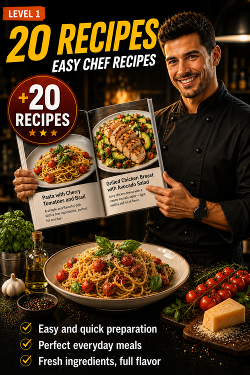 Level 5 – 50 Recipes: Easy Chef Recipes