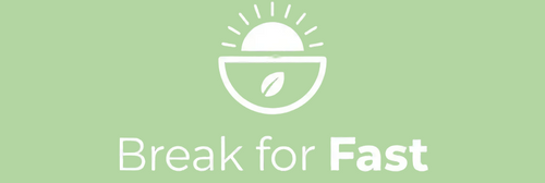 Logo Break for Fast fondo verde